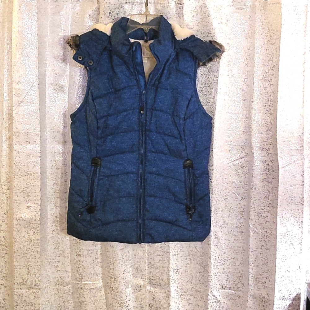 Green Tea hooded vest